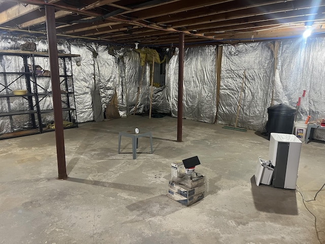 122 Savage Trl, East Stroudsburg, PA 18301 - view of unfinished below grade area