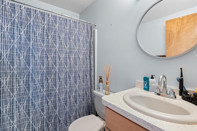 130 Ruffed Grouse Rd, Bushkill, PA 18324 - bathroom featuring vanity and a shower with shower curtain