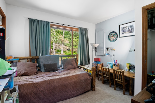 130 Ruffed Grouse Rd, Bushkill, PA 18324 - bedroom featuring carpet and a desk