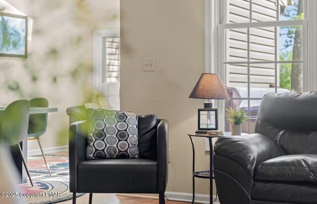 view of sitting room