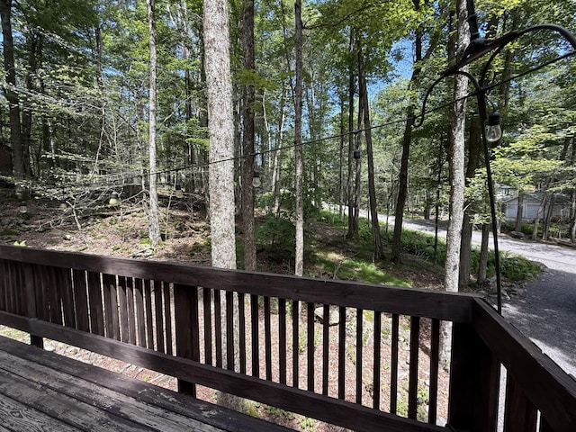 1827 Stag Run, Pocono Lake, PA 18347 - view of wooden deck