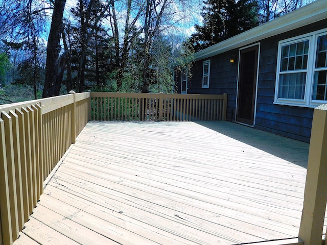 view of deck