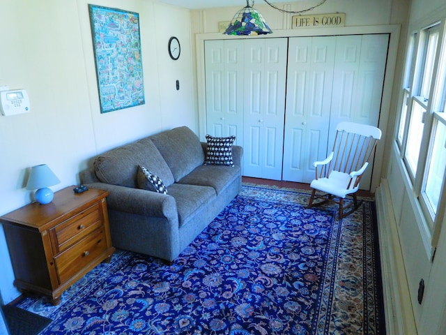 view of living area