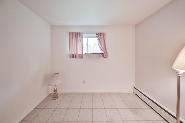 60 Maple Dr, Palmerton, PA 18071 - spare room with baseboard heating and light tile patterned floors