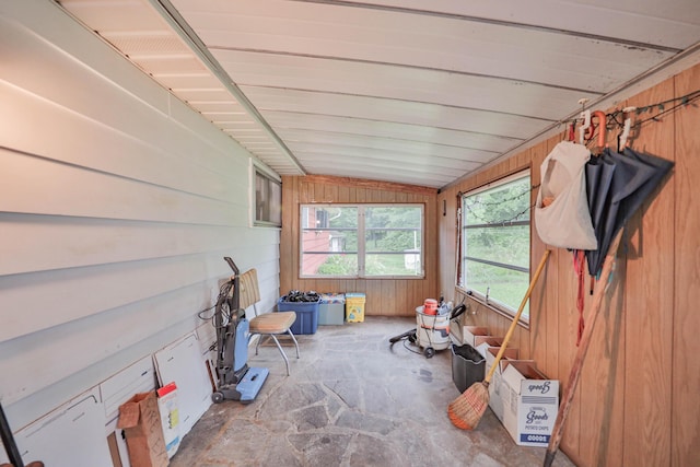 60 Maple Dr, Palmerton, PA 18071 - sunroom / solarium featuring vaulted ceiling