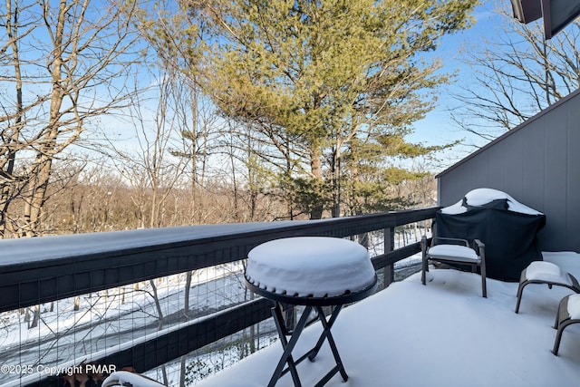 exterior space featuring grilling area