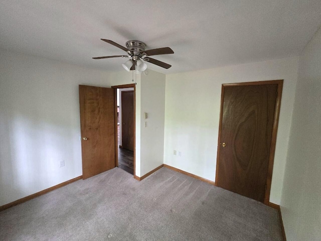 3221 Windermere Dr, Bushkill, PA 18324 - unfurnished bedroom with carpet floors and ceiling fan