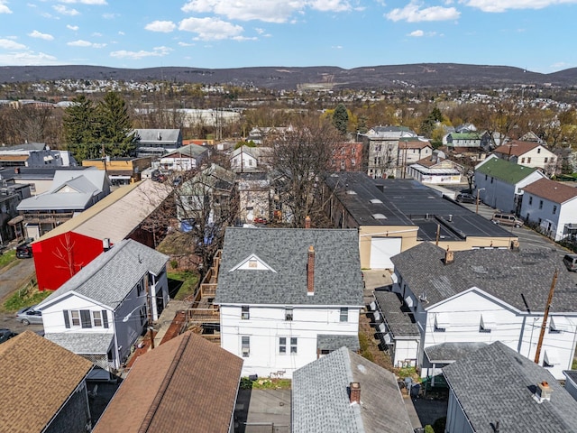853 Lords Ct, Scranton, PA 18509 - aerial view featuring a mountain view and a residential view