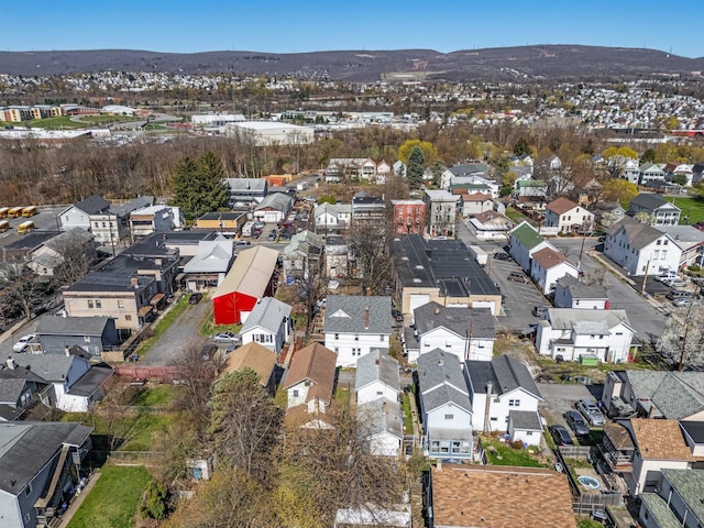 853 Lords Ct, Scranton, PA 18509 - birds eye view of property featuring a residential view and a mountain view