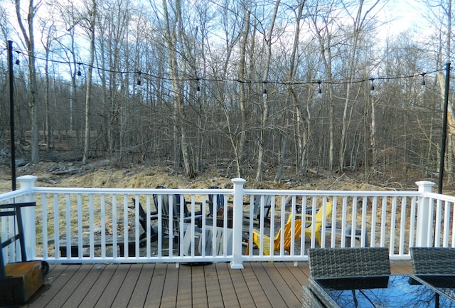 7086 Boulder Ct, Tobyhanna, PA 18466 - view of deck