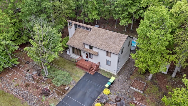 1117 Belaire Dr, East Stroudsburg, PA 18301 - view from above of property