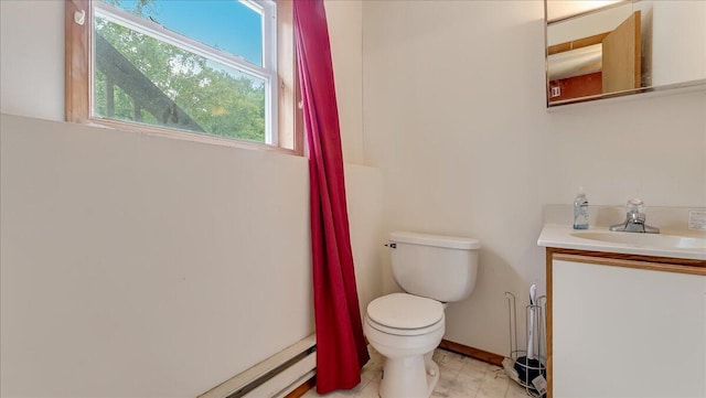 838 Cayuga Way, Stroudsburg, PA 18360 - bathroom with toilet and vanity