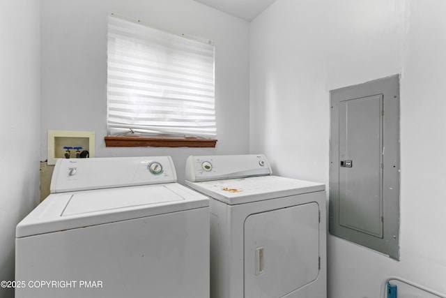 2247 Reo Dr, Effort, PA 18330 - washroom with separate washer and dryer and electric panel