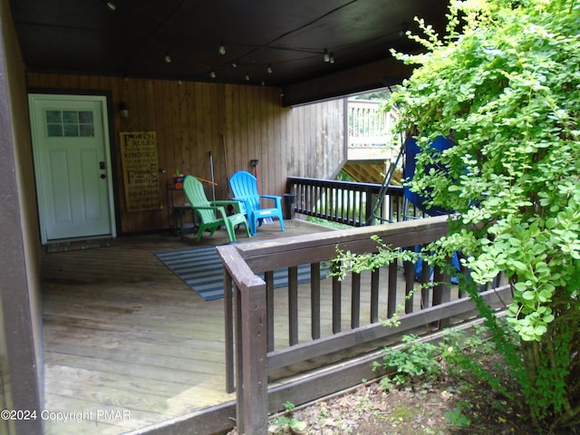 view of deck