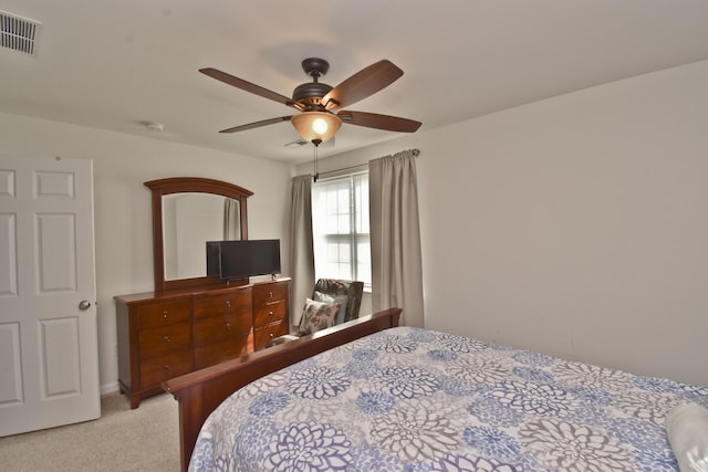 1785 Big Ridge Dr, East Stroudsburg, PA 18302 - bedroom featuring light colored carpet and a ceiling fan
