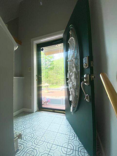 1293 Winding Way, Tobyhanna, PA 18466 - doorway featuring baseboards