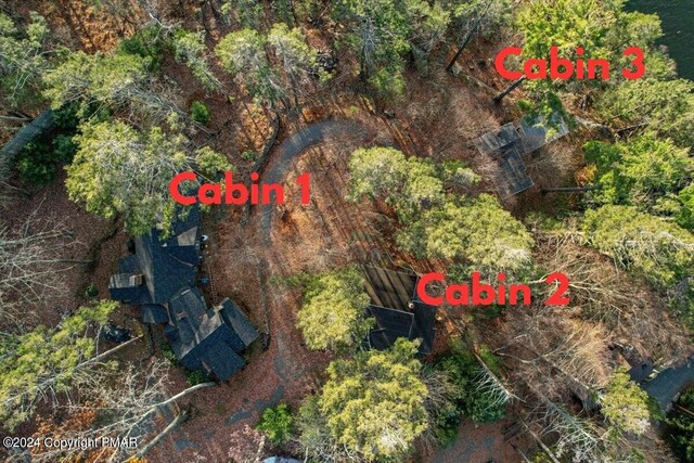 drone / aerial view