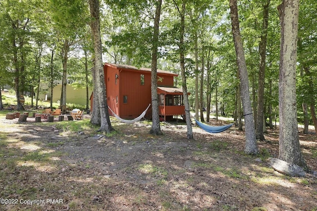 138 Banbury Dr, Bushkill, PA 18324 - view of yard