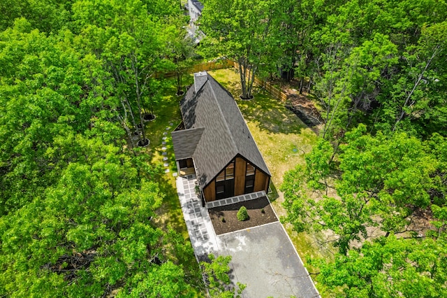 2154 Valleyview Dr, Bushkill, PA 18324 - aerial view of property and surrounding area