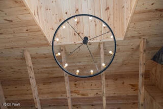 118 Eagle Rock Rd, Lackawaxen, PA 18435 - detailed view of a chandelier
