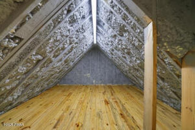 118 Eagle Rock Rd, Lackawaxen, PA 18435 - view of unfinished attic