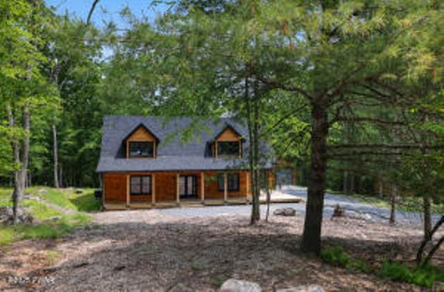 118 Eagle Rock Rd, Lackawaxen, PA 18435 - rustic home with covered porch