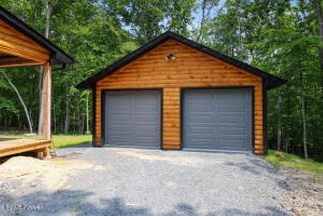 118 Eagle Rock Rd, Lackawaxen, PA 18435 - view of detached garage