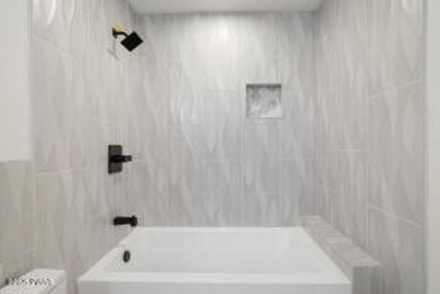118 Eagle Rock Rd, Lackawaxen, PA 18435 - full bath with radiator heating unit and tub / shower combination