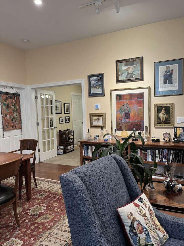 4426 Skyline Dr, Canadensis, PA 18325 - living room featuring wood finished floors and recessed lighting