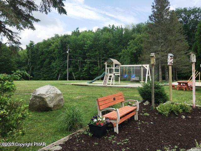 131L Sheridan Rd, Hawley, PA 18428 - view of playground featuring a yard