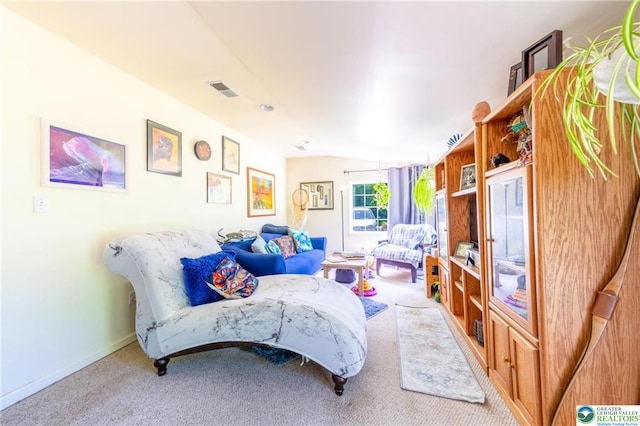 7112 Howell Ter, Stroudsburg, PA 18360 - living area with carpet floors and baseboards