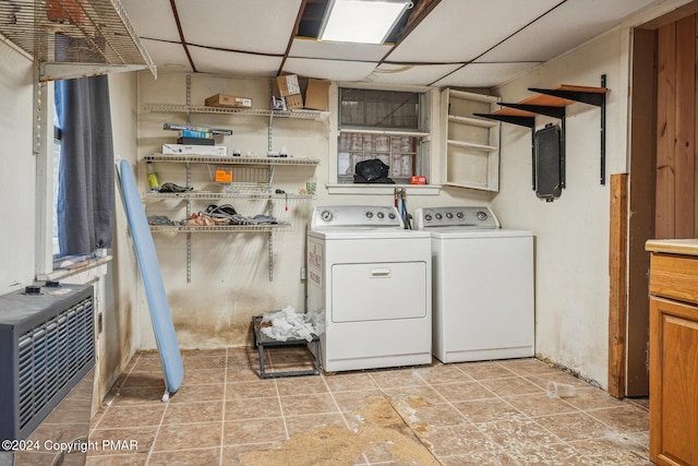 laundry room with laundry area and washer and dryer