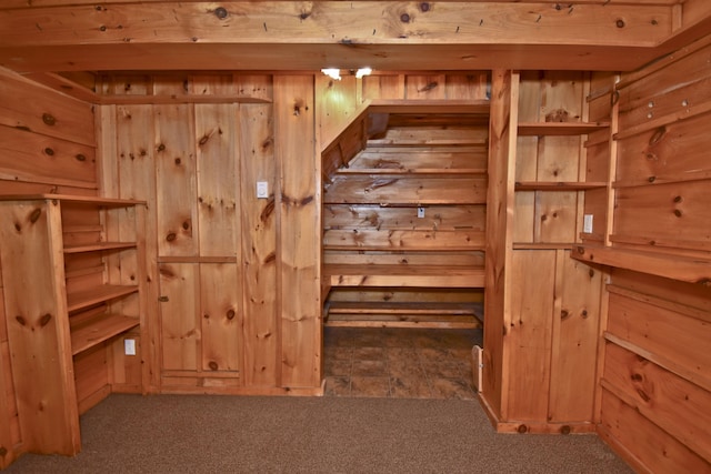 2115 Upper Smith Gap Rd, Saylorsburg, PA 18353 - walk in closet featuring carpet flooring
