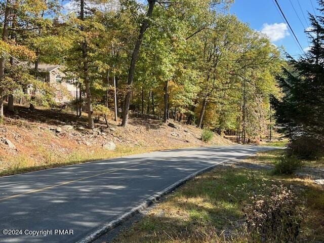 view of road