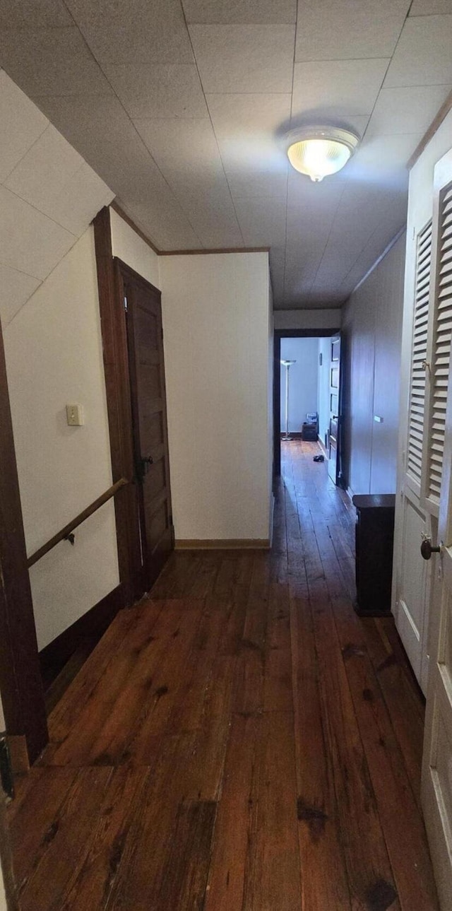 207 Broad Ave, Susquehanna, PA 18847 - corridor with dark wood-style floors