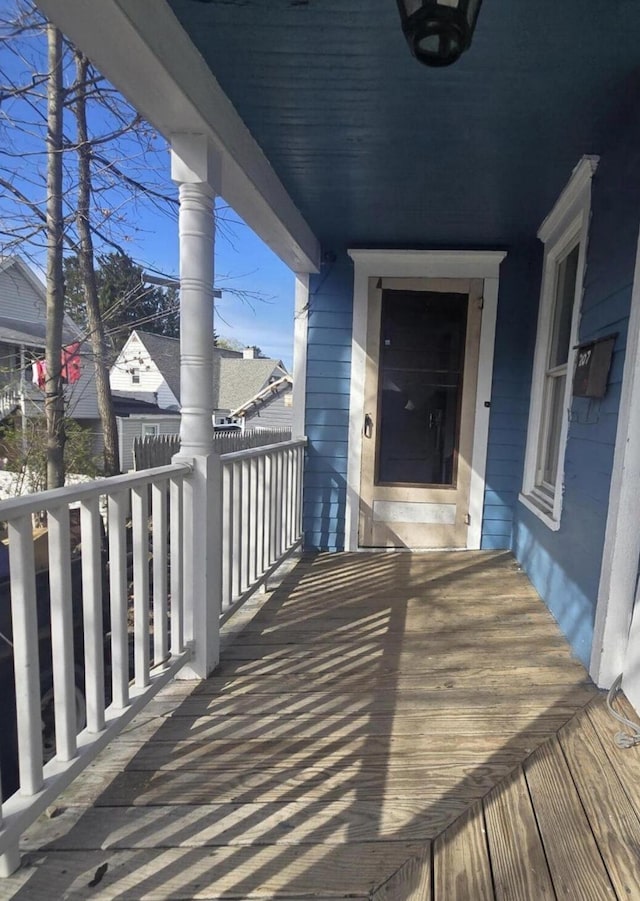 207 Broad Ave, Susquehanna, PA 18847 - view of wooden porch