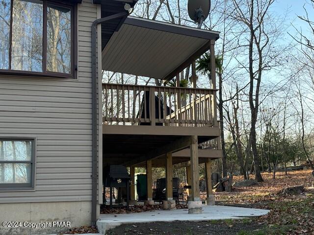 exterior space featuring a patio