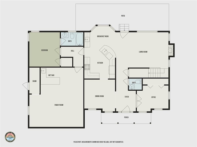 392 Hemlock Dr, Tobyhanna, PA 18466 - floor plan / room layout