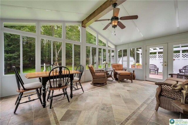 536 Mcilhaney Rd, Stroudsburg, PA 18360 - sunroom with french doors and plenty of natural light