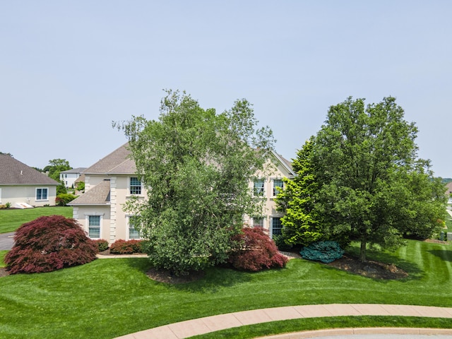 49 Central Dr, Easton, PA 18045 - view of front of house featuring a front lawn