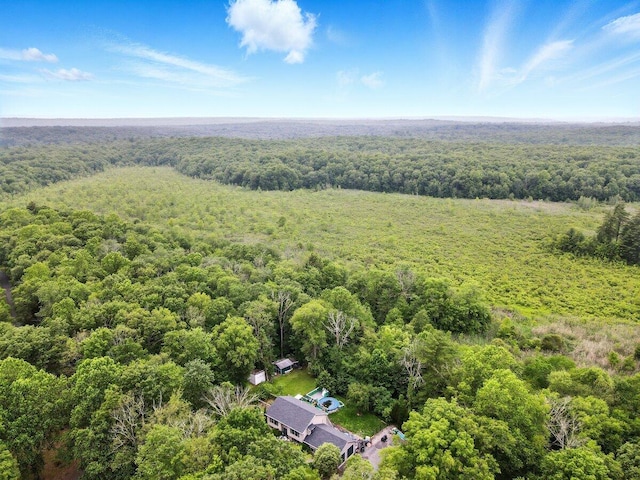 2602 Pocono Forested Dr, East Stroudsburg, PA 18302 - aerial view of property and surrounding area featuring a heavily wooded area
