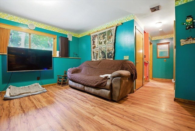 2602 Pocono Forested Dr, East Stroudsburg, PA 18302 - living room with wood finished floors