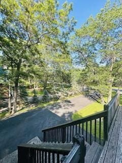2383 Eagle Path, Bushkill, PA 18324 - view of wooden deck