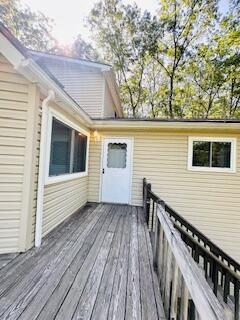 2383 Eagle Path, Bushkill, PA 18324 - view of wooden terrace