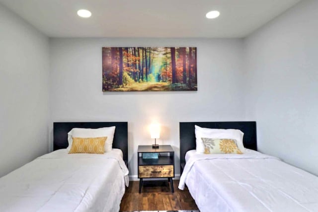 3360 Rte 940, Mount Pocono, PA 18344 - bedroom featuring wood finished floors and recessed lighting