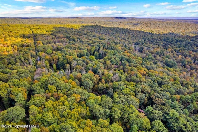 172 Steep Hill Rd, Cresco, PA 18326 - aerial overview of property's location featuring a heavily wooded area