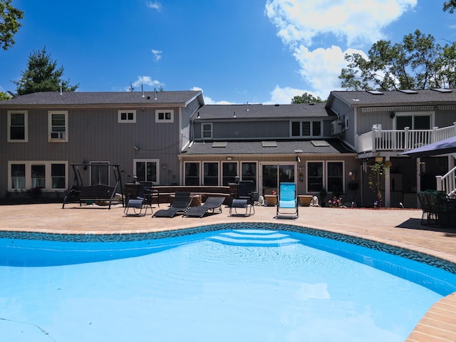 1555 Longleaf Dr, Effort, PA 18330 - outdoor pool featuring a patio