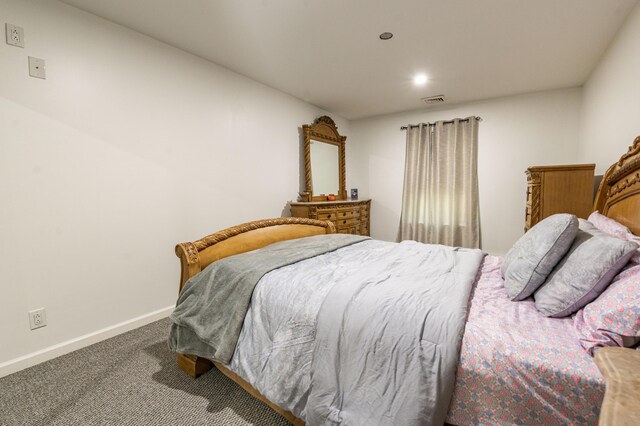 1555 Longleaf Dr, Effort, PA 18330 - carpeted bedroom with baseboards and recessed lighting