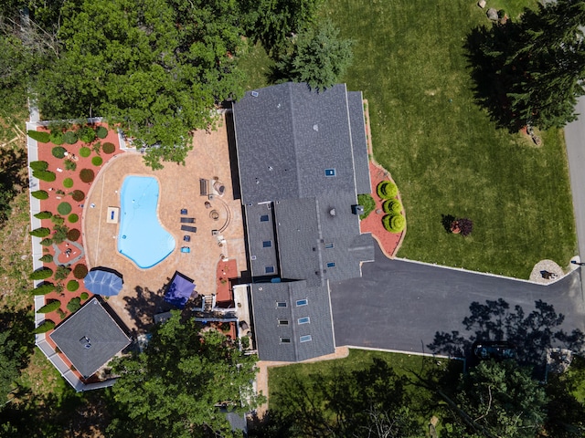 1555 Longleaf Dr, Effort, PA 18330 - aerial view of a pool area