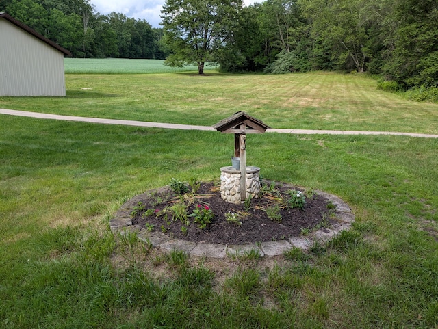 124 Sterling Valley Rd, Kunkletown, PA 18058 - view of grassy yard with a wooded view